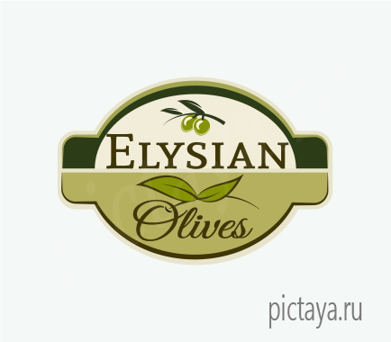 Логотип для оливкого масла