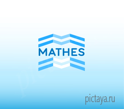 Кондиционер Mathes, логотип в голубых тонах