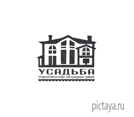Строительство загородных домов логотип