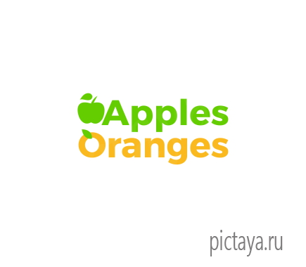 Логотип этикетки для фруктов